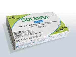 SOLMIRA® SARS-CoV-2 & Influenza A/B & RSV-Antigen-Kombi-Test